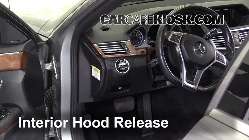 2013 Mercedes-Benz E350 4Matic 3.5L V6 Sedan Hood